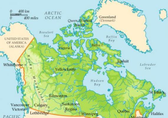 Береговая линия канады. Моря омывающие Канаду. Канада карта омывается. Моря и океаны омывающие Канаду. Какими Океанами омывается Канада.